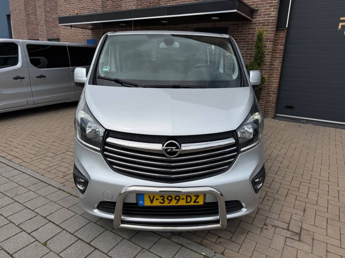 Opel Vivaro Opel Vivaro 1.6 CDTI L2H1 DC Innovation EcoFlex Dubbele Cabine Dubbele Schuifdeuren Airco Navi Keyless Entry Elk.Ramen Cruise Leer
