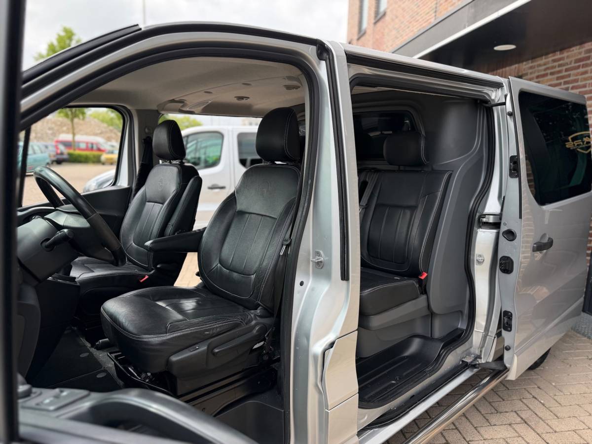 Opel Vivaro Opel Vivaro 1.6 CDTI L2H1 DC Innovation EcoFlex Dubbele Cabine Dubbele Schuifdeuren Airco Navi Keyless Entry Elk.Ramen Cruise Leer
