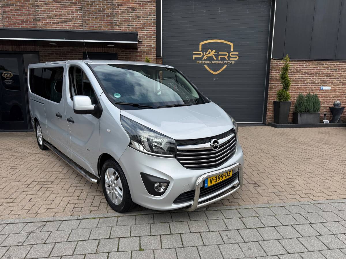 Opel Vivaro Opel Vivaro 1.6 CDTI L2H1 DC Innovation EcoFlex Dubbele Cabine Dubbele Schuifdeuren Airco Navi Keyless Entry Elk.Ramen Cruise Leer