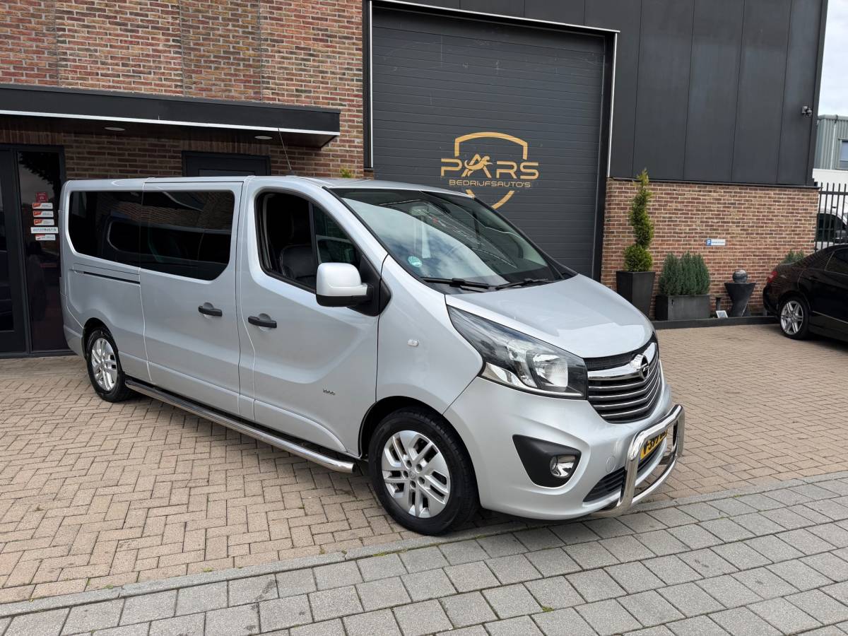 Opel Vivaro Opel Vivaro 1.6 CDTI L2H1 DC Innovation EcoFlex Dubbele Cabine Dubbele Schuifdeuren Airco Navi Keyless Entry Elk.Ramen Cruise Leer