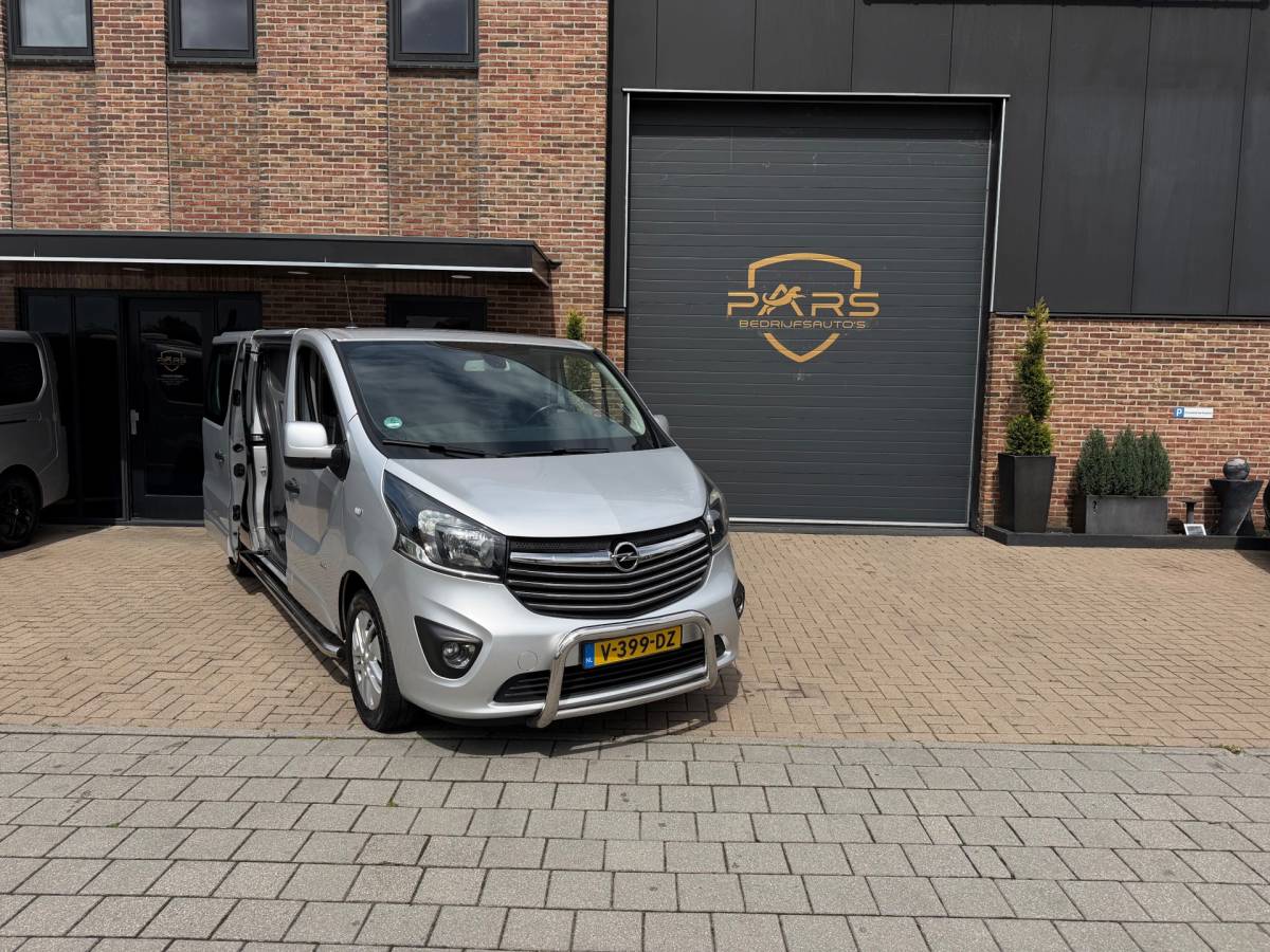 Opel Vivaro Opel Vivaro 1.6 CDTI L2H1 DC Innovation EcoFlex Dubbele Cabine Dubbele Schuifdeuren Airco Navi Keyless Entry Elk.Ramen Cruise Leer
