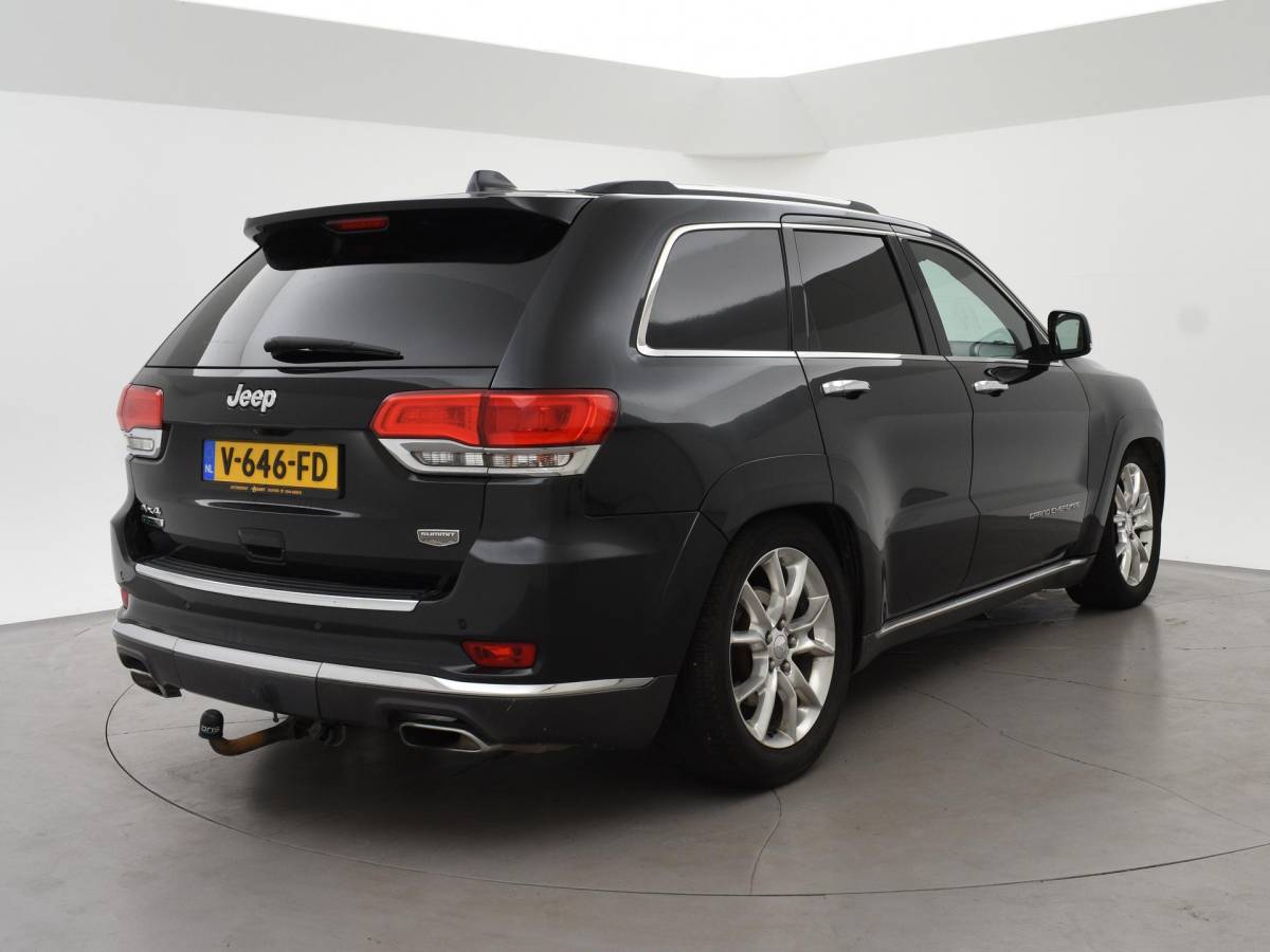 Jeep Grand Cherokee Jeep Grand Cherokee 3.0 CRD 250 PK SUMMIG GRIJS KENTEKEN ROETFILTER EN LUCHTVERING STORING