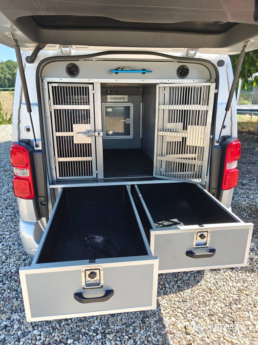 Citroën Jumpy Citroen Jumpy 2.0 BlueHDI 180 PK Automaat , Hondenvervoer ,Apk Aug 2027 , 1e eig. Ex overheid, Euro 6