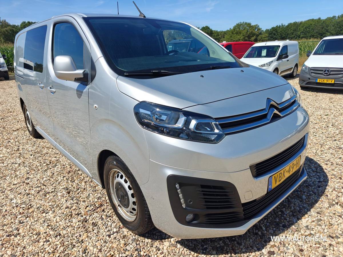 Citroën Jumpy Citroen Jumpy 2.0 BlueHDI 180 PK Automaat , Hondenvervoer ,Apk Aug 2027 , 1e eig. Ex overheid, Euro 6
