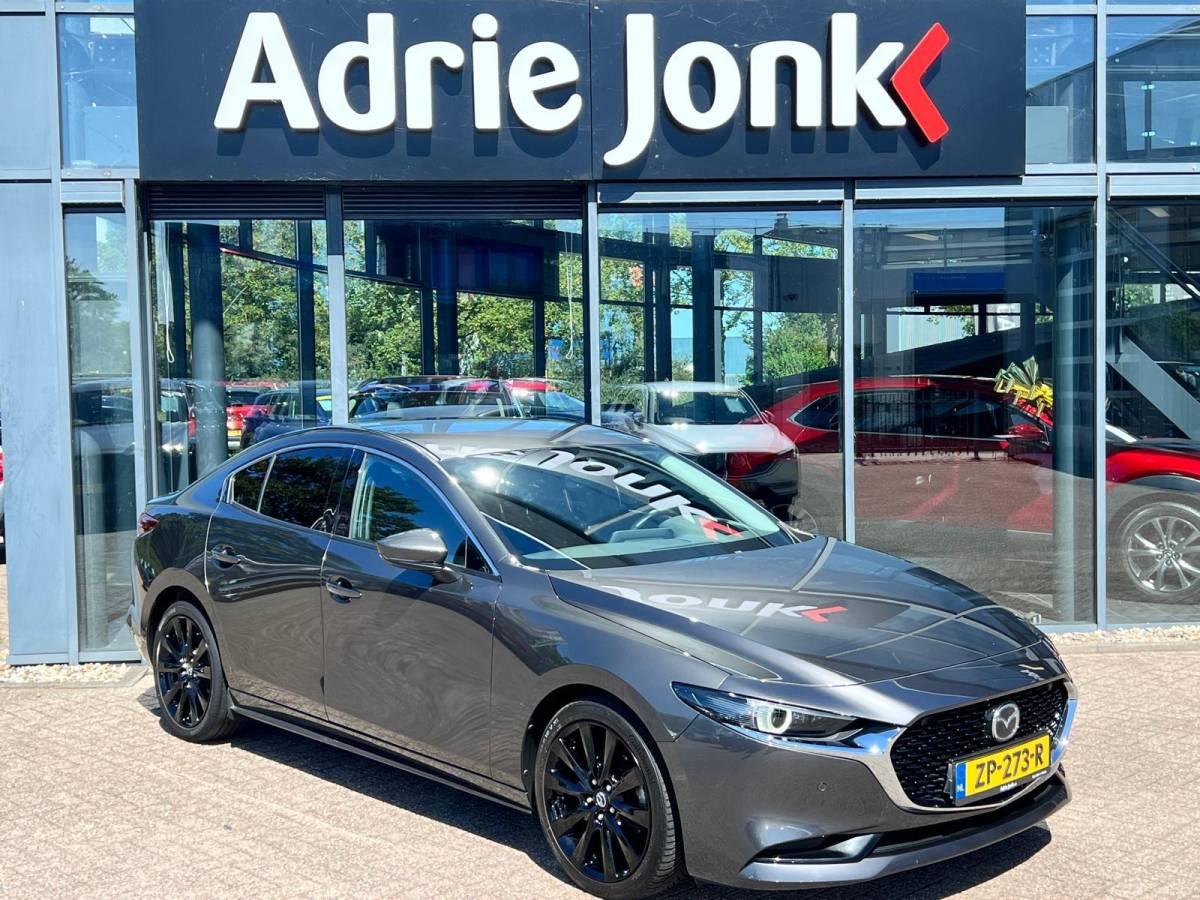 Mazda 3 Mazda 3 2.0 e-SkyActiv-G M Hybrid 122 Luxury |18″LM VELGEN | A.CAMERA | LEDER | Bose AUDIO | HEAD-UP DISPLAY | ADAPTIVE CRUISE | APPLE CARPLAY/ANDROID AUTO | NED.AUTO |