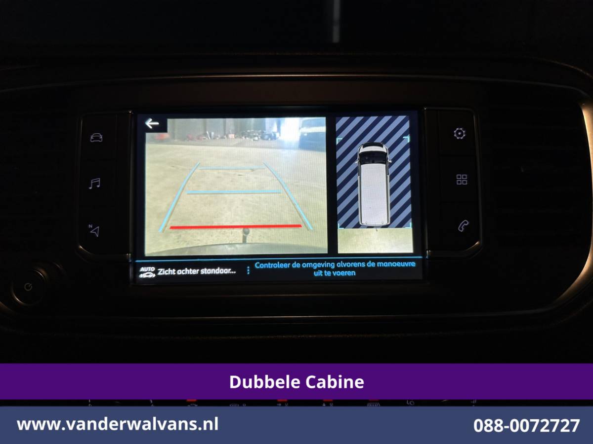 Peugeot Expert Peugeot Expert 2.0 BlueHDI 123pk L3H1 Dubbele Cabine Euro6 Airco | 5-Zits | Camera | Navigatie | Apple Carplay Android Auto, Cruisecontrol, 2500kg Trekhaak, Parkeersensoren