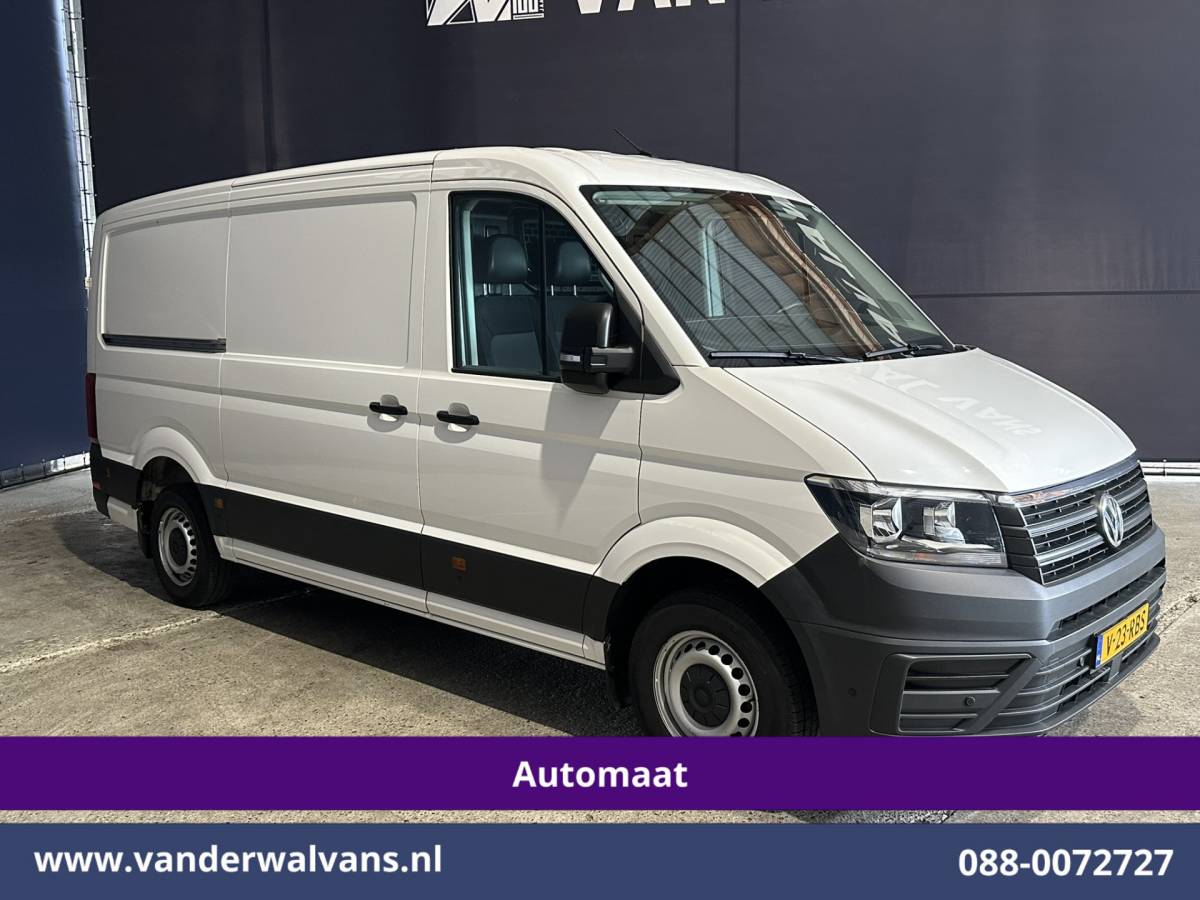 Volkswagen Crafter Volkswagen Crafter 2.0 TDI 141pk Automaat L3H2 L2H1 Euro6 Airco | Camera | Apple Carplay | 3000kg Trekhaak | Cruisecontrol Android Auto, Stoelverwarming, Parkeersensoren, Bijrijdersbank
