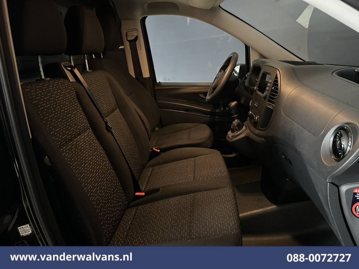 Mercedes-Benz Vito Mercedes-Benz Vito 110 CDI 102pk L2H1 Euro6 Airco | Imperiaal | Camera | Navigatie | Trekhaak | Apple Carplay | Cruisecontrol Android Auto, Parkeersensoren, Bijrijdersbank, Achterklep