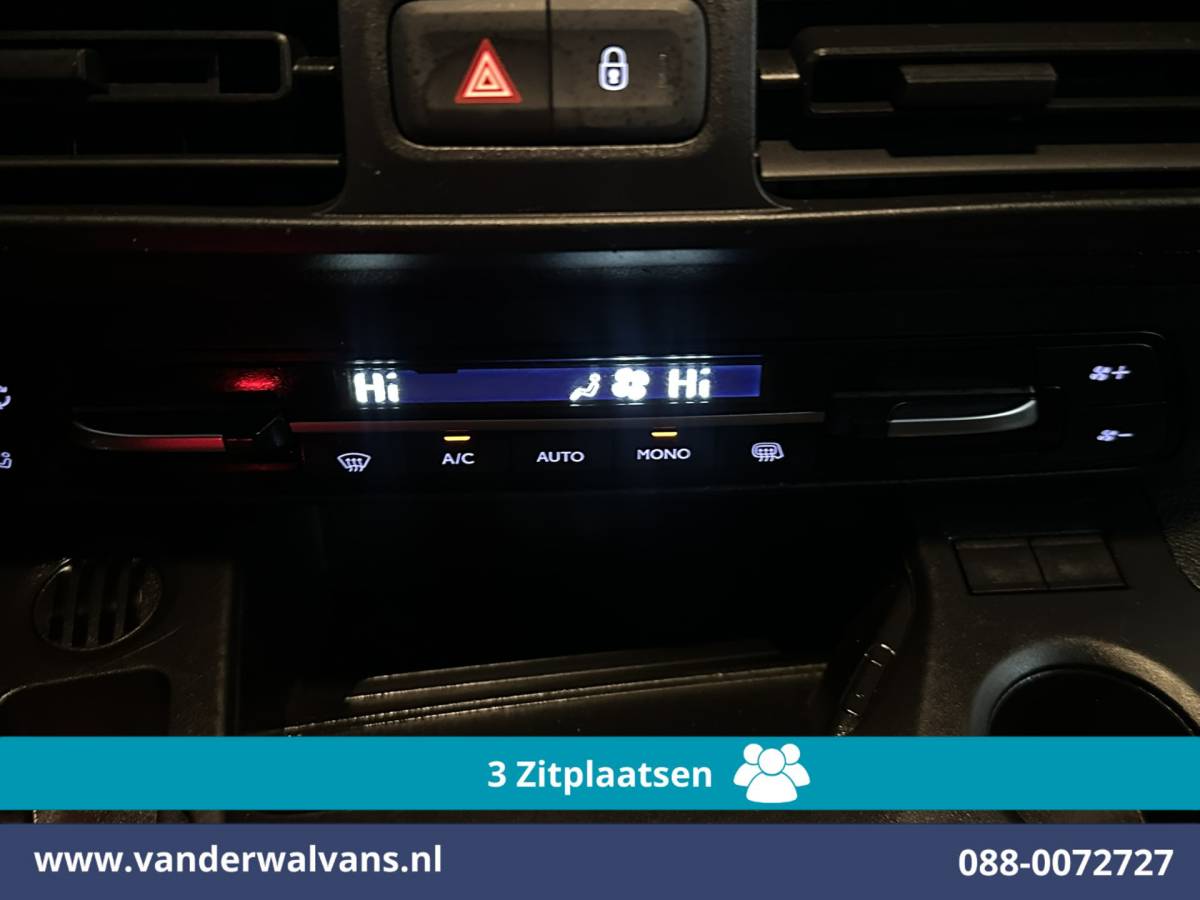 Opel Combo Opel Combo 1.5D 102pk L1H1 Euro6 Airco | 3-Zits | Camera | Navigatie | Apple Carplay | 1500kg Trekhaak | Cruisecontrol Android Auto, Parkeersensoren, Bijrijdersbank