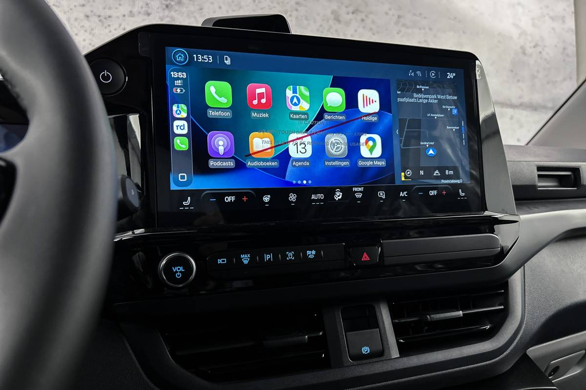 Ford  Ford E-Custom 340 L2 Sport | Dubbel cabine | 2x schuifdeur | adaptieve cruise control