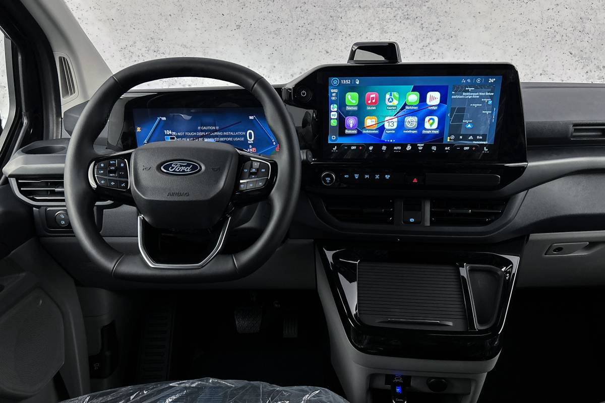Ford  Ford E-Custom 340 L2 Sport | Dubbel cabine | 2x schuifdeur | adaptieve cruise control