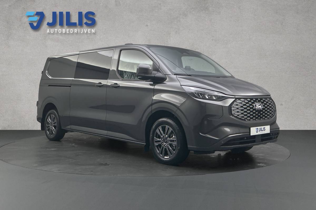 Ford  Ford E-Custom 340 L2 Limited | Dubbel cabine | 2x schuifdeur | Rondomzicht camera
