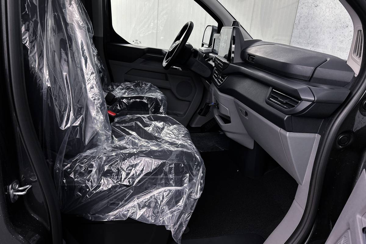 Ford  Ford E-Custom 340 L2 Limited | Dubbel cabine | 2x schuifdeur | Rondomzicht camera