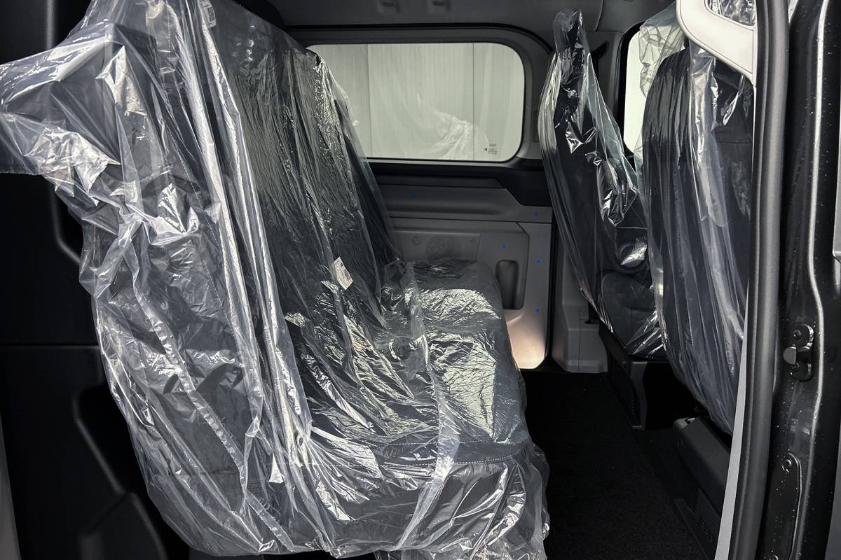 Ford  Ford E-Custom 340 L2 Limited | Dubbel cabine | 2x schuifdeur | Rondomzicht camera