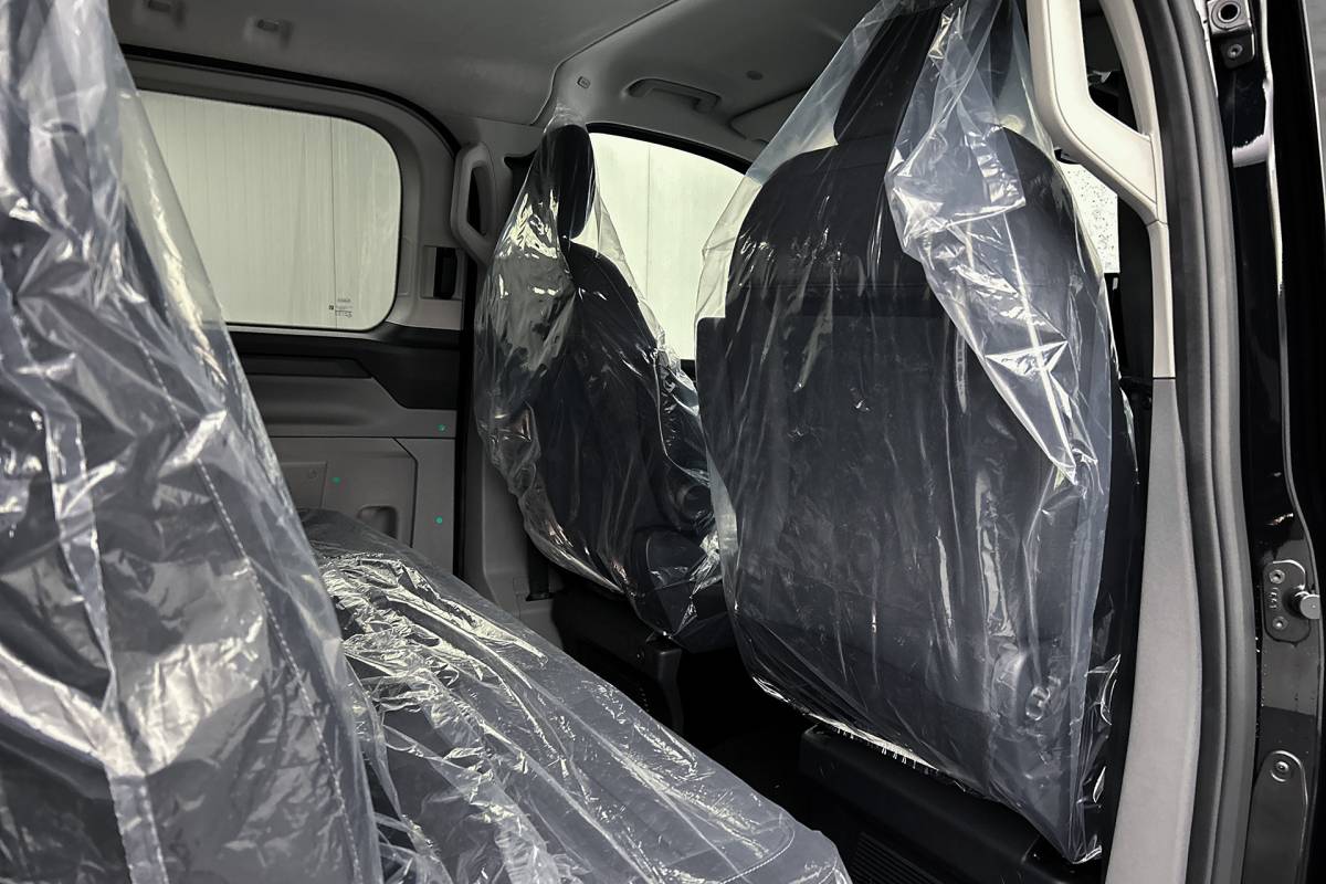 Ford  Ford E-Custom 340 L2 Limited | Dubbel cabine | 2x schuifdeur | Rondomzicht camera