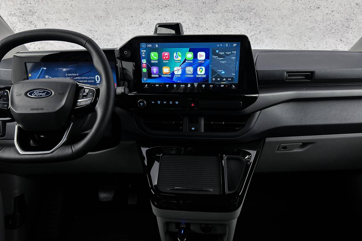 Ford  Ford E-Custom 340 L2 Sport | Dubbel cabine | 2x schuifdeur | adaptieve cruise control
