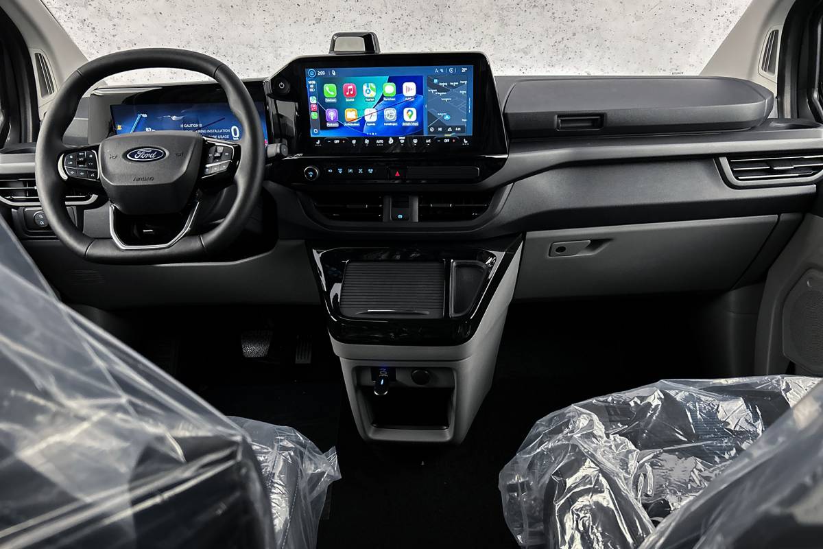 Ford  Ford E-Custom 340 L2 Sport | Dubbel cabine | 2x schuifdeur | adaptieve cruise control