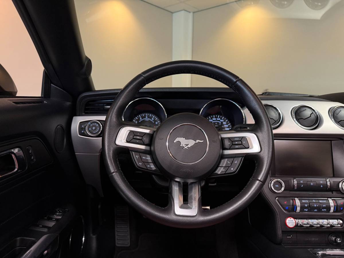 Ford Mustang Ford Mustang Convertible 2.3 EcoBoost *13.000Km* 317Pk! Shaker|Camera|Stoelverw./verkoeling|Org.NL/NAP