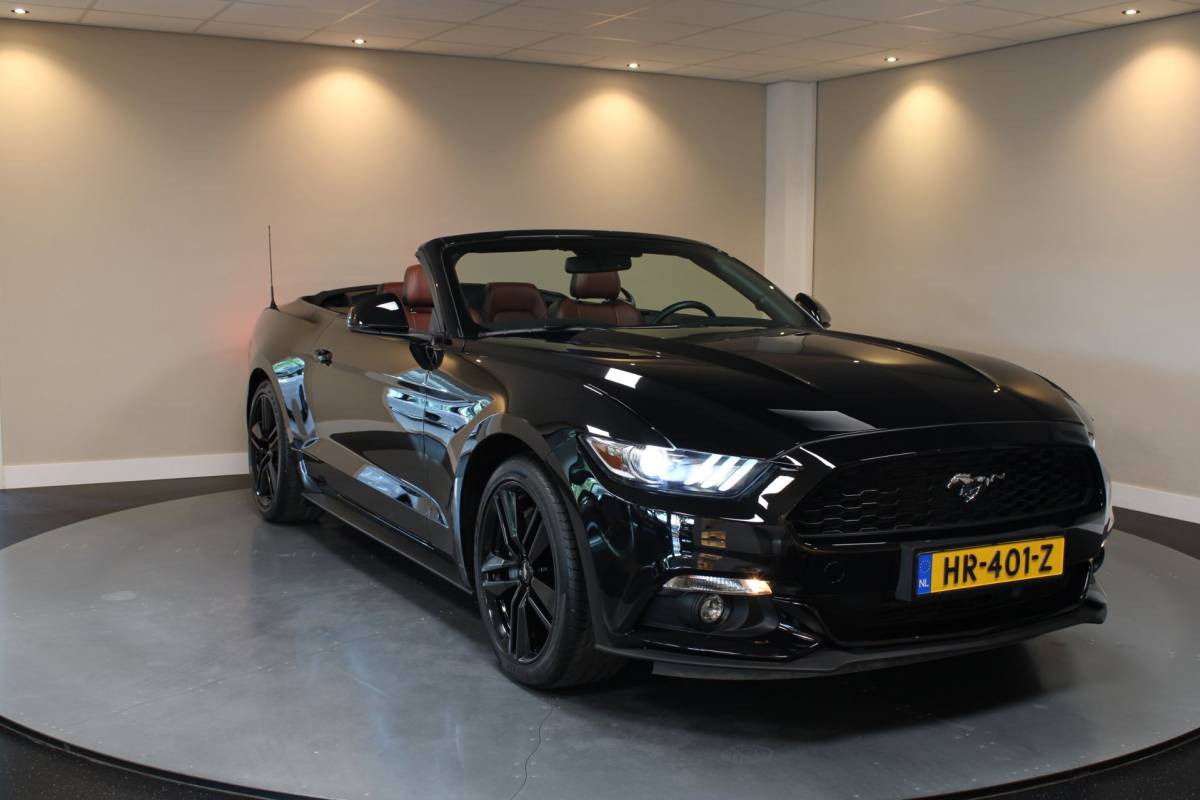 Ford Mustang Ford Mustang Convertible 2.3 EcoBoost *13.000Km* 317Pk! Shaker|Camera|Stoelverw./verkoeling|Org.NL/NAP