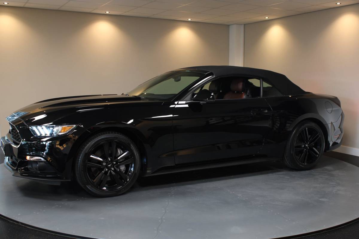 Ford Mustang Ford Mustang Convertible 2.3 EcoBoost *13.000Km* 317Pk! Shaker|Camera|Stoelverw./verkoeling|Org.NL/NAP