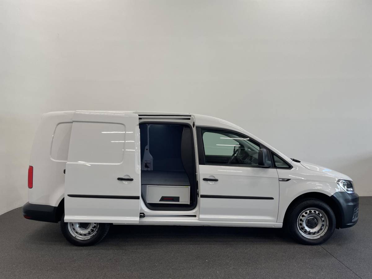 Volkswagen Caddy Volkswagen Caddy 1.4 TGI L2H1 EcoFuel Maxi Comfortline Airco Cruise PDC Verwarmbare voorruit Comfortstoelen Alarm Bluetooth Schuifdeur