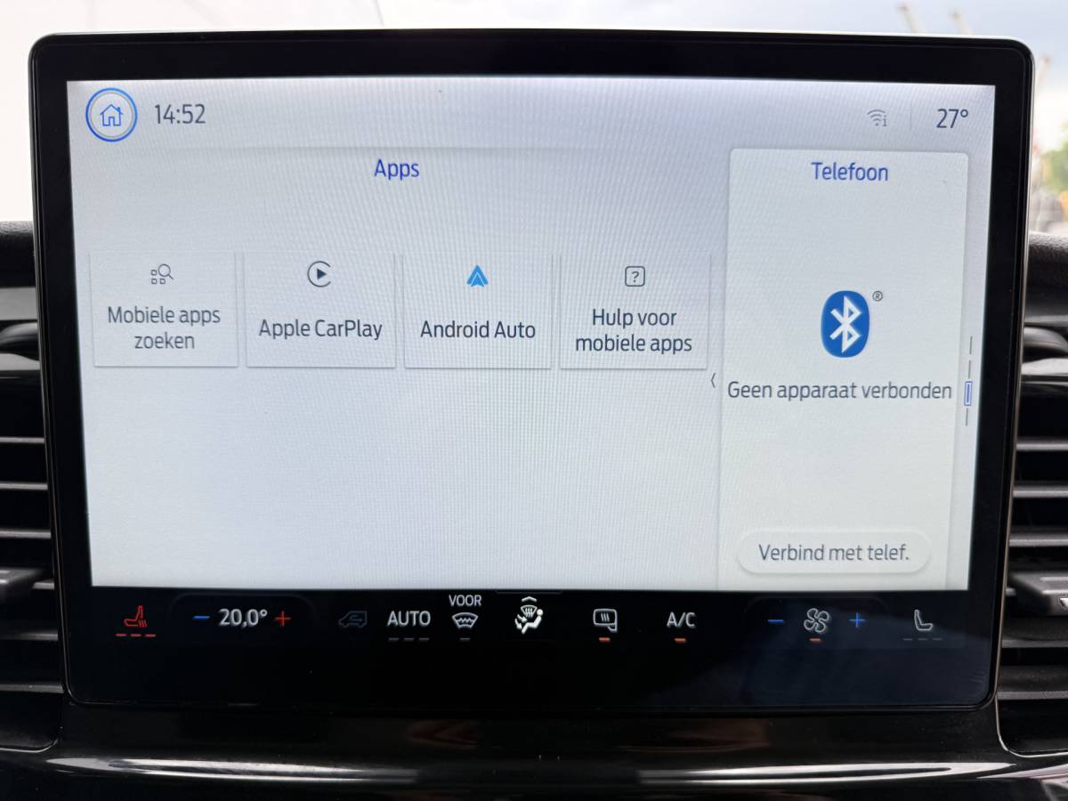 Ford E-Transit Ford E-Transit 68kWh L4H3 316km WLTP BEV Snelladen Carplay Climate control 360° camera Parkeersensoren v+a Stoelverwarming