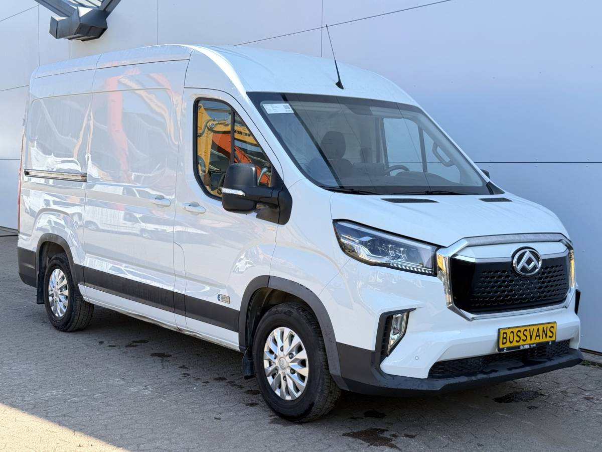 Maxus eDeliver9 Maxus eDeliver 9 72 kWh 204PK L2H2 280km WLTP Snelladen LED Carplay Cruise control Camera Airco Parkeersensoren v+a