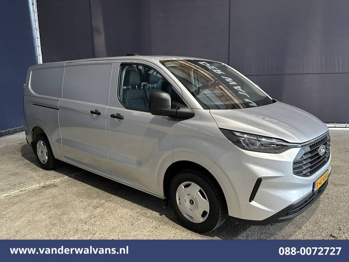 Ford Transit Custom Ford Transit Custom 2.0 TDCI 136pk L2H1 Euro6 Airco | Camera | Navigatie | Apple Carplay | LED | Cruisecontrol Android Auto, 2800kg trekhaak, Parkeersensoren, Verwarmde voorruit, Bijrijdersbank