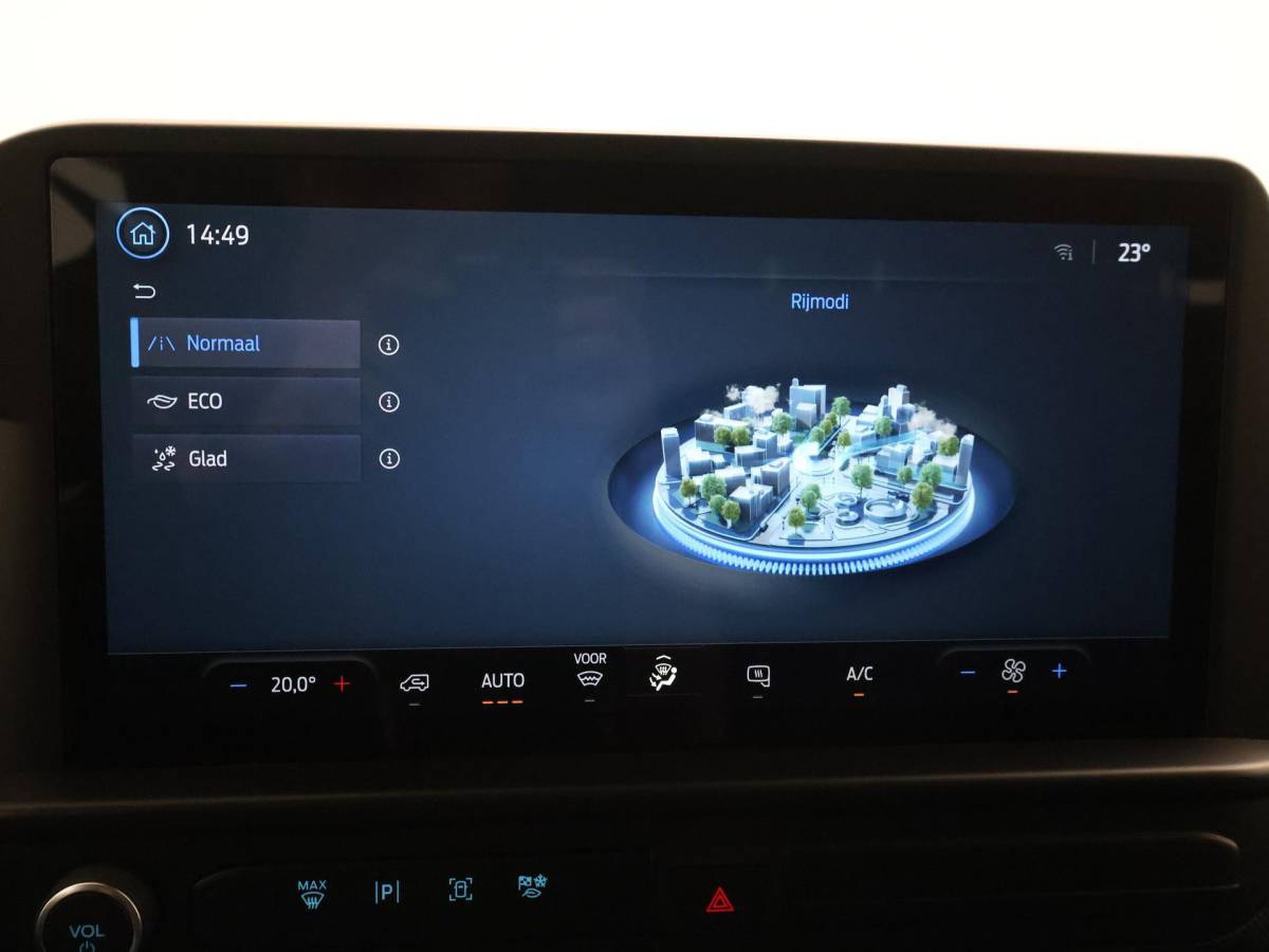 Ford Transit Custom Ford Transit Custom 300 2.0 TDCI L2H1 6-PERS DUBBEL CAB. + TREKHAAK | CARPLAY | CAMERA