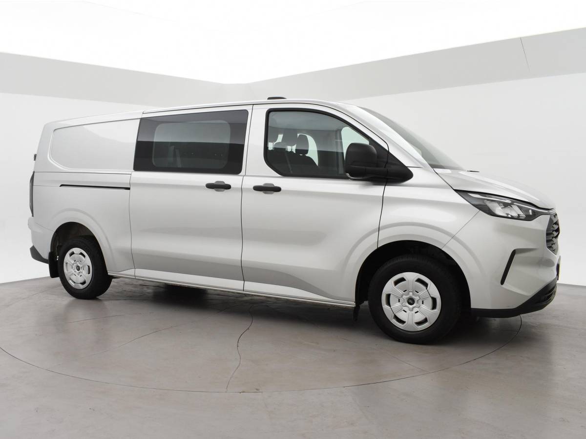 Ford Transit Custom Ford Transit Custom 300 2.0 TDCI L2H1 6-PERS DUBBEL CAB. + TREKHAAK | CARPLAY | CAMERA