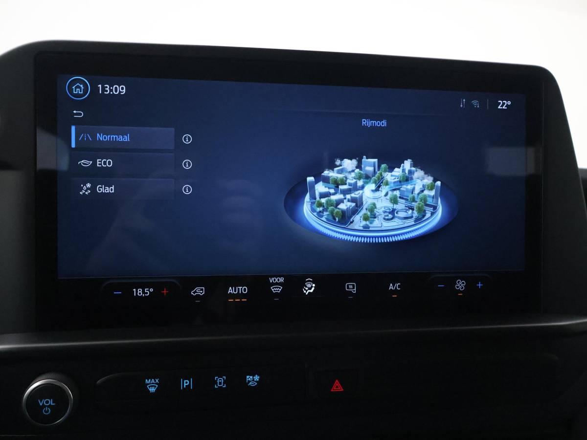 Ford Transit Custom Ford Transit Custom 300 2.0 TDCI L2H1 6-PERS DUBBEL CAB. + TREKHAAK | CARPLAY | CAMERA