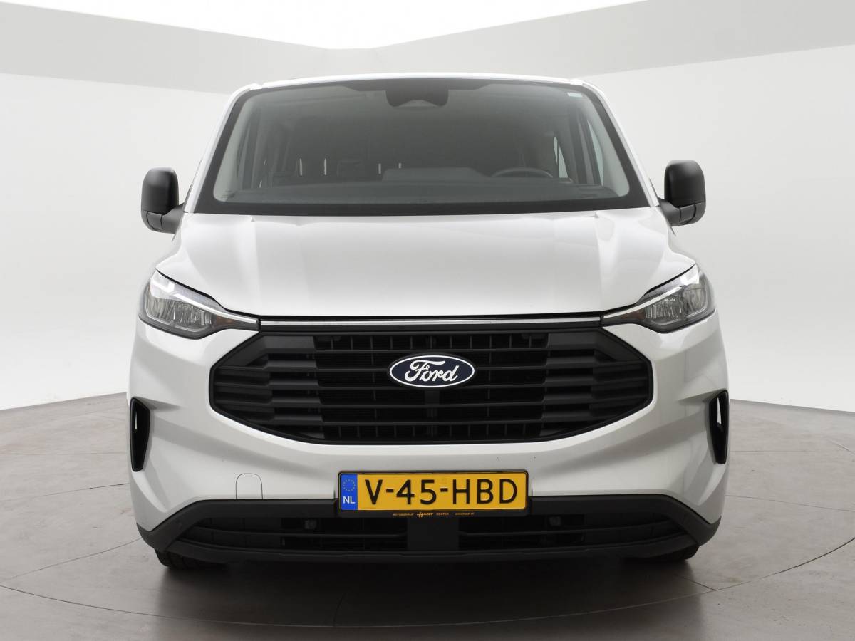 Ford Transit Custom Ford Transit Custom 300 2.0 TDCI L2H1 6-PERS DUBBEL CAB. + TREKHAAK | CARPLAY | CAMERA