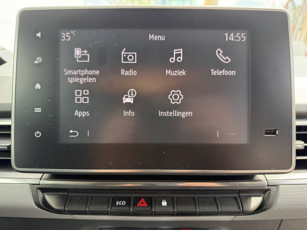Renault Kangoo Renault Kangoo E-Tech 45kWh 122PK L1 Elektrisch 300km WLTP 98.5% (SOH) Climate Control Cruise Control LED Parkeersensoren Achter