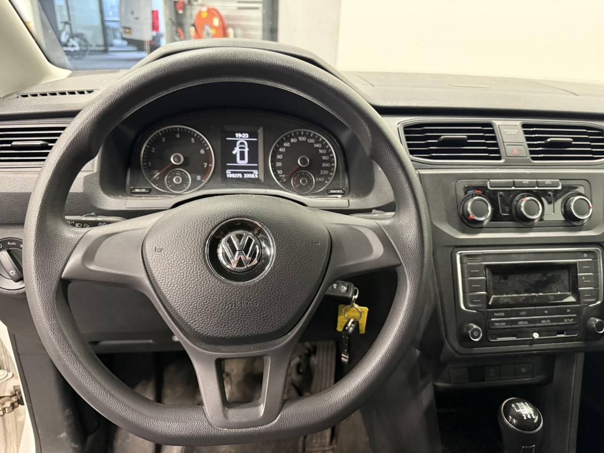 Volkswagen Caddy Volkswagen Caddy 1.4 TGI L2H1 EcoFuel Maxi Comfortline Airco Cruise PDC Verwarmbare voorruit Comfortstoelen Alarm Bluetooth Schuifdeur