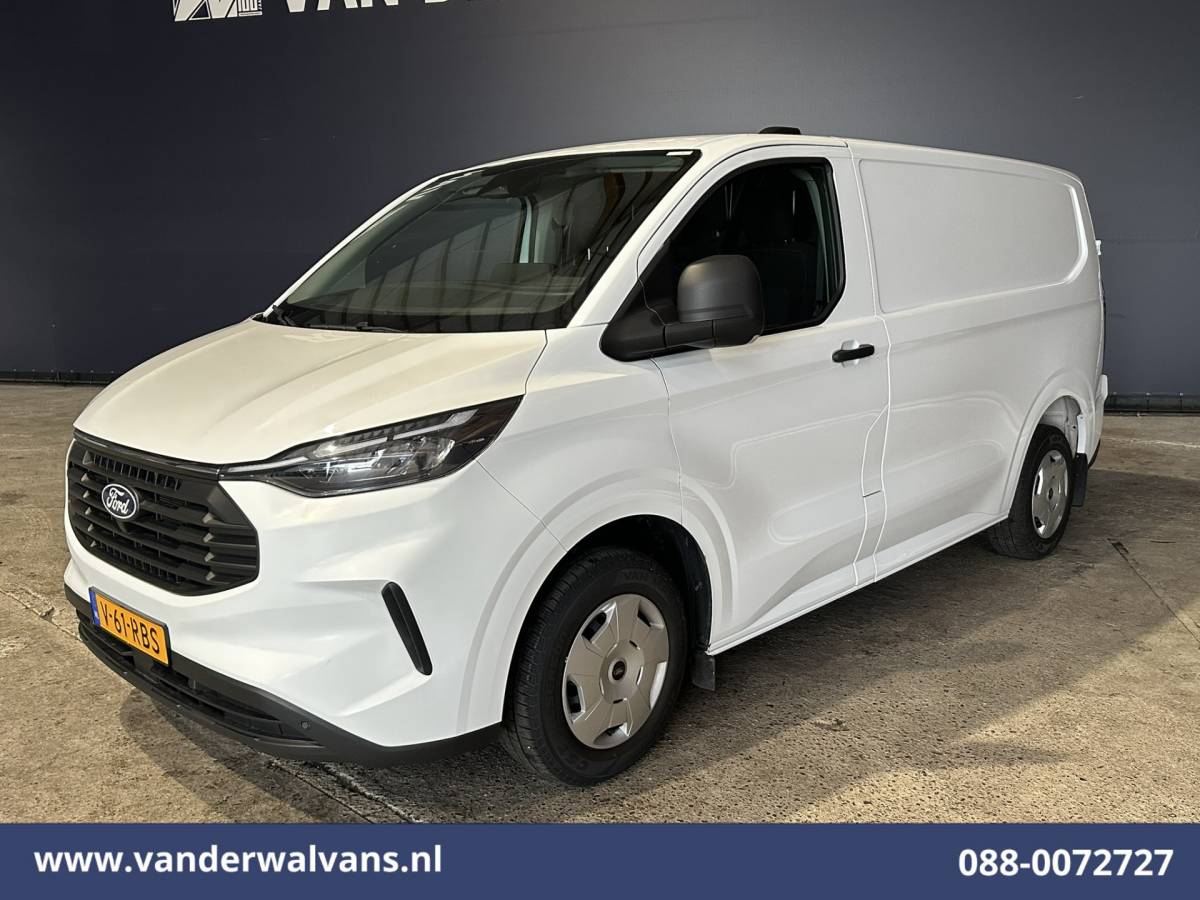 Ford Transit Custom Ford Transit Custom 2.0 TDCI L1H1 Euro6 Airco | Camera | Apple Carplay | Cruisecontrol | LED Android Auto, Verwarmde voorruit, Parkeersensoren, Bijrijdersbank