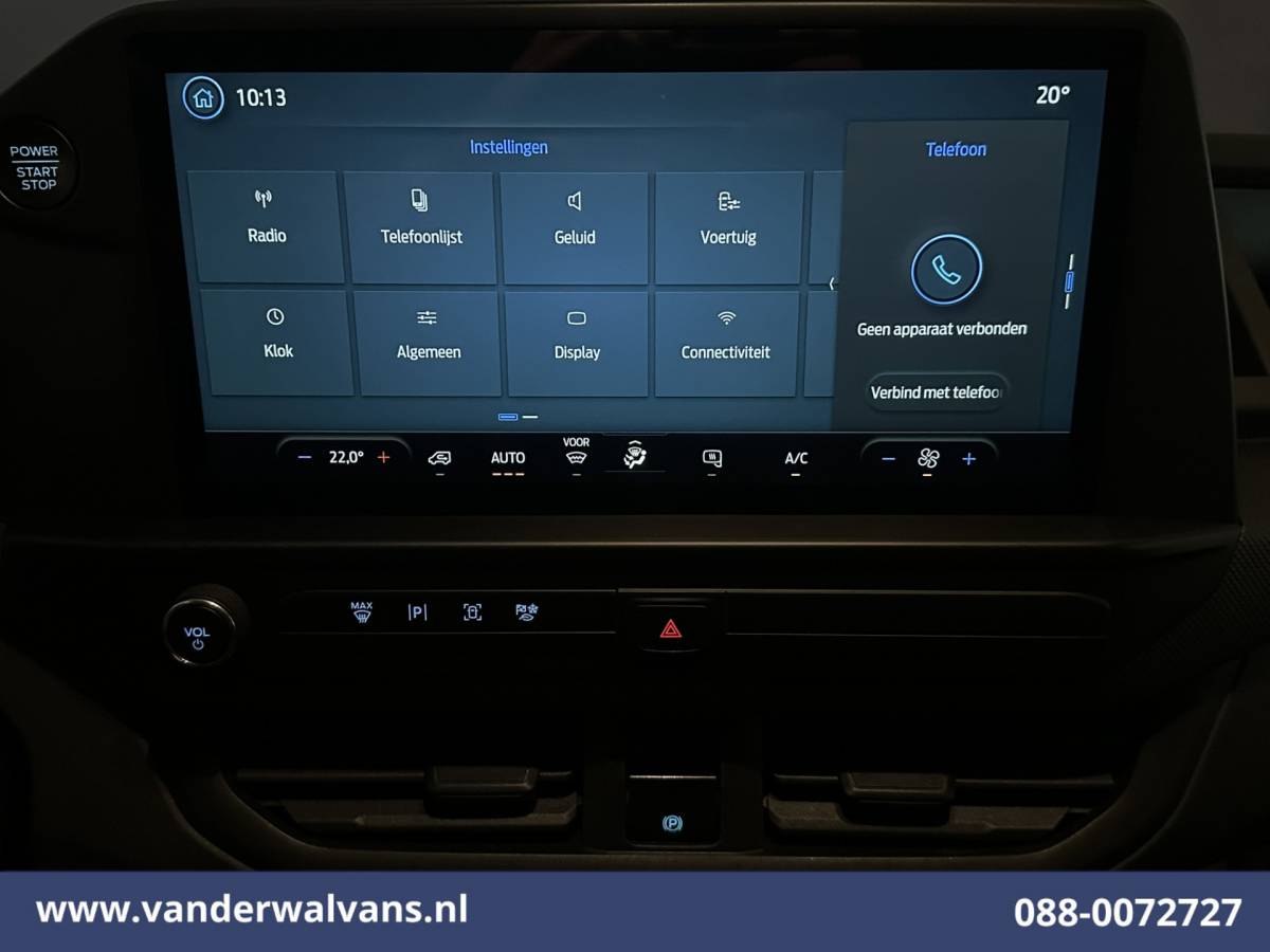Ford Transit Custom Ford Transit Custom 2.0 TDCI L1H1 Euro6 Airco | Camera | Apple Carplay | Cruisecontrol | LED Android Auto, Verwarmde voorruit, Parkeersensoren, Bijrijdersbank