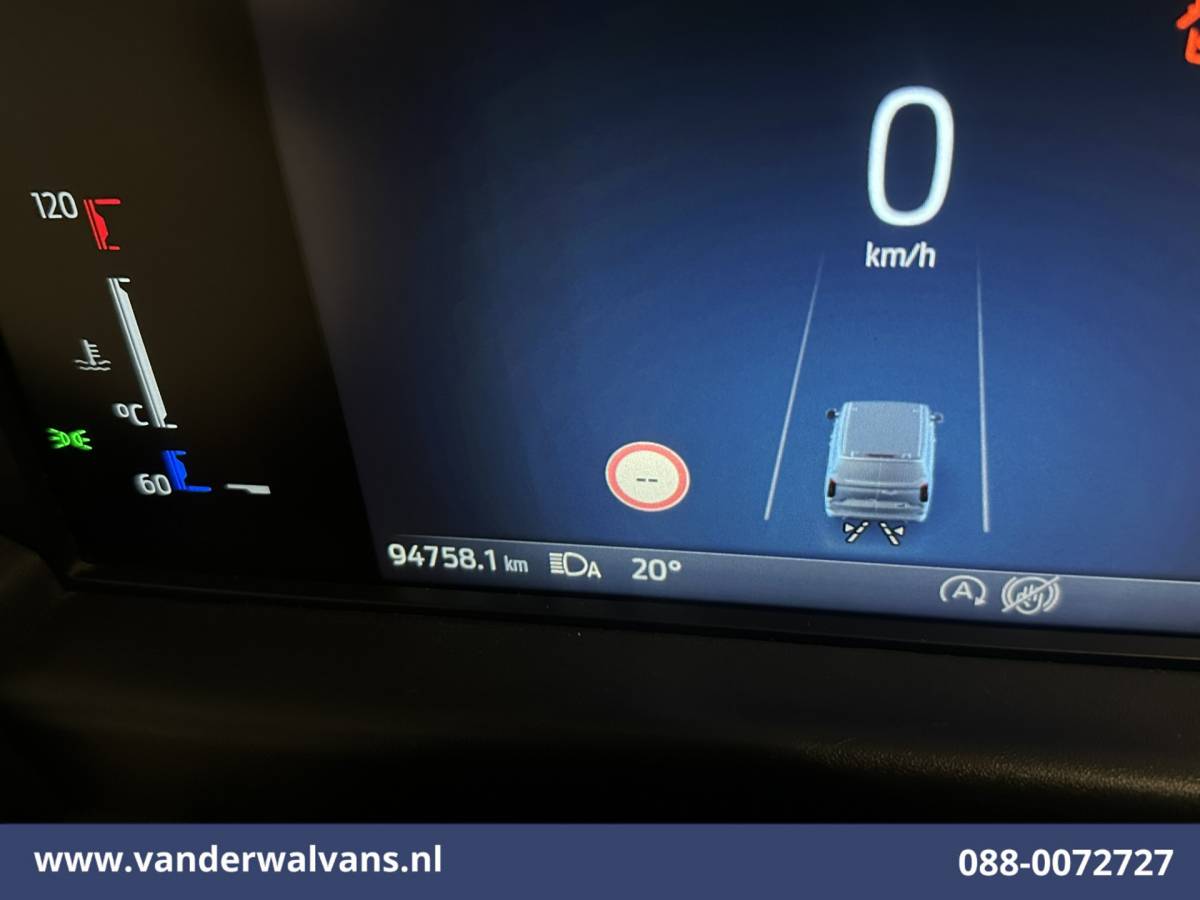Ford Transit Custom Ford Transit Custom 2.0 TDCI L1H1 Euro6 Airco | Camera | Apple Carplay | Cruisecontrol | LED Android Auto, Verwarmde voorruit, Parkeersensoren, Bijrijdersbank