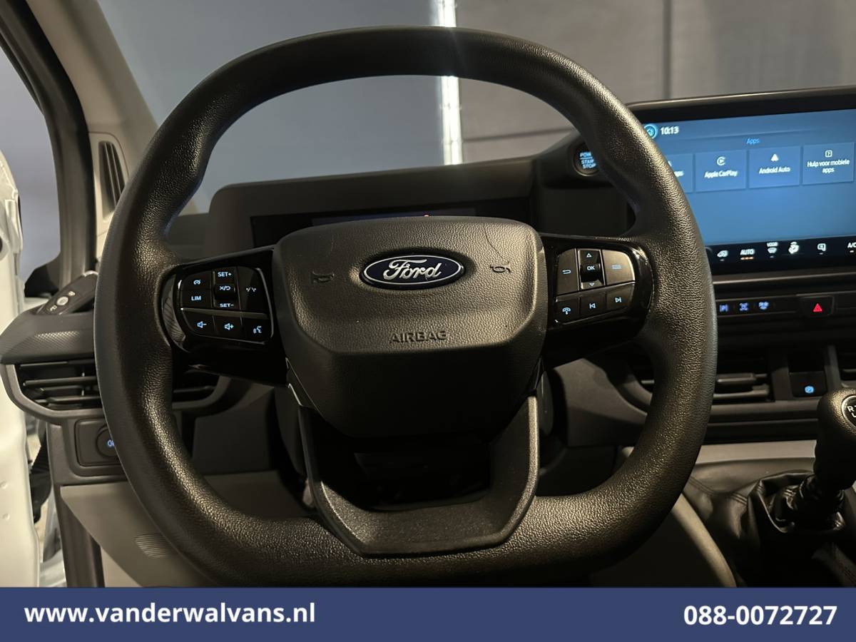 Ford Transit Custom Ford Transit Custom 2.0 TDCI L1H1 Euro6 Airco | Camera | Apple Carplay | Cruisecontrol | LED Android Auto, Verwarmde voorruit, Parkeersensoren, Bijrijdersbank
