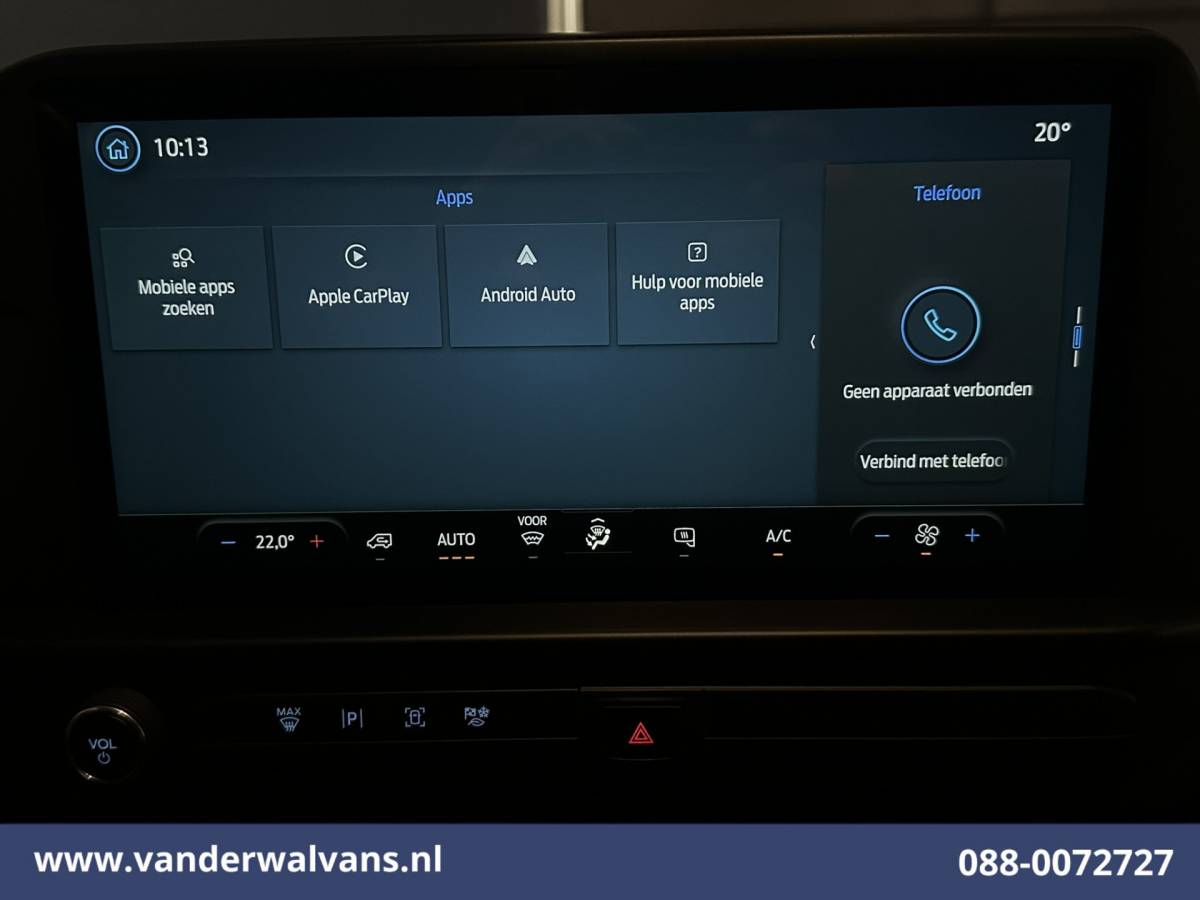 Ford Transit Custom Ford Transit Custom 2.0 TDCI L1H1 Euro6 Airco | Camera | Apple Carplay | Cruisecontrol | LED Android Auto, Verwarmde voorruit, Parkeersensoren, Bijrijdersbank