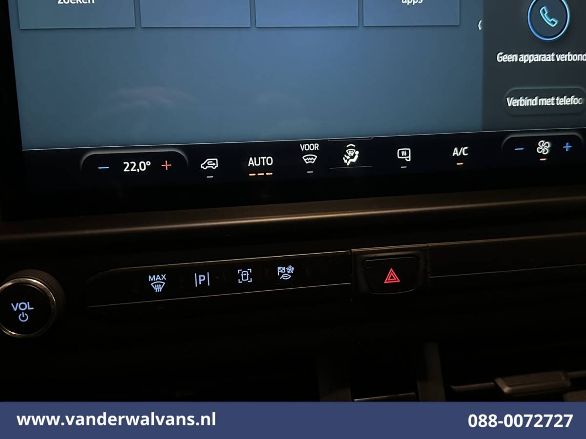 Ford Transit Custom Ford Transit Custom 2.0 TDCI L1H1 Euro6 Airco | Camera | Apple Carplay | Cruisecontrol | LED Android Auto, Verwarmde voorruit, Parkeersensoren, Bijrijdersbank