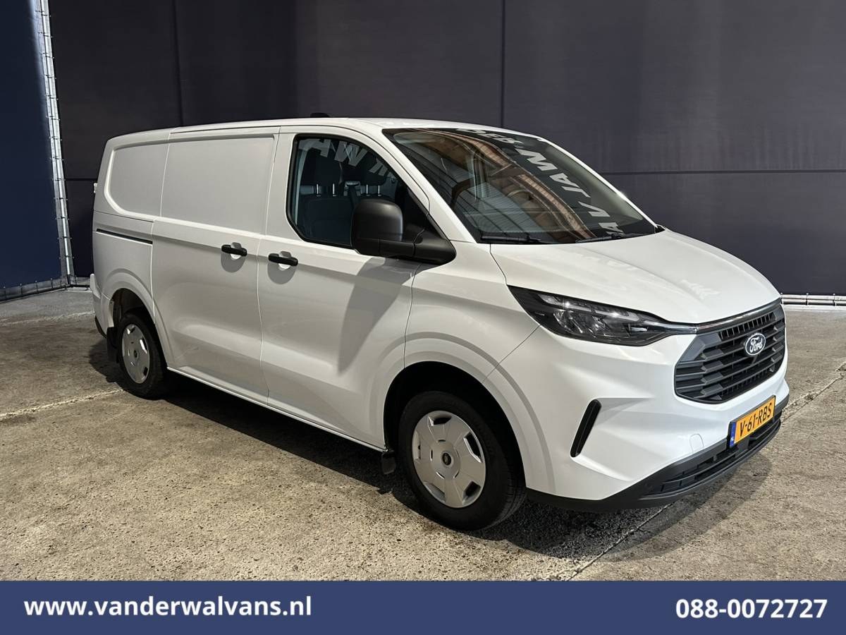 Ford Transit Custom Ford Transit Custom 2.0 TDCI L1H1 Euro6 Airco | Camera | Apple Carplay | Cruisecontrol | LED Android Auto, Verwarmde voorruit, Parkeersensoren, Bijrijdersbank