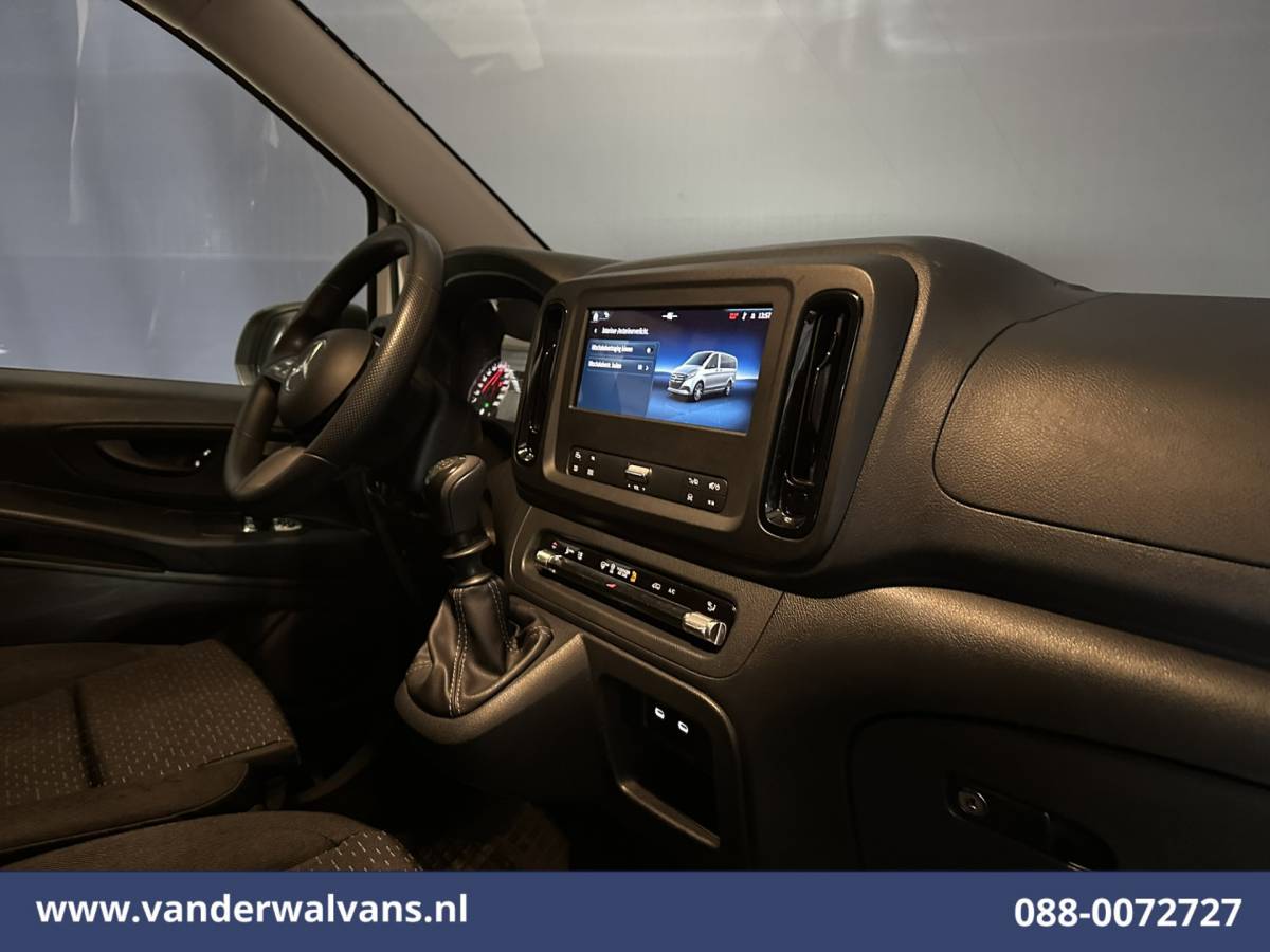Mercedes-Benz Vito Mercedes-Benz Vito 116 CDI 164pk L2H1 2025 MODEL Euro6 Airco | Camera | Navigatie | Adaptieve Cruisecontrol Stoelverwarming, Parkeersensoren, Bijrijdersbank