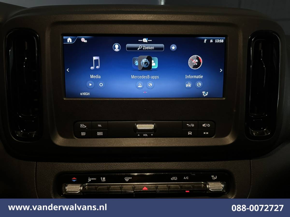 Mercedes-Benz Vito Mercedes-Benz Vito 116 CDI 164pk L2H1 2025 MODEL Euro6 Airco | Camera | Navigatie | Adaptieve Cruisecontrol Stoelverwarming, Parkeersensoren, Bijrijdersbank