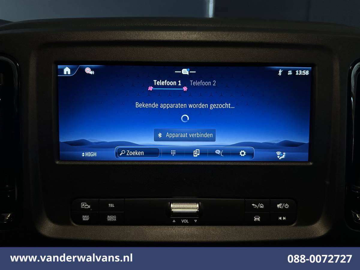 Mercedes-Benz Vito Mercedes-Benz Vito 116 CDI 164pk L2H1 2025 MODEL Euro6 Airco | Camera | Navigatie | Adaptieve Cruisecontrol Stoelverwarming, Parkeersensoren, Bijrijdersbank