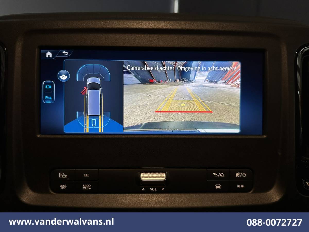 Mercedes-Benz Vito Mercedes-Benz Vito 116 CDI 164pk L2H1 2025 MODEL Euro6 Airco | Camera | Navigatie | Adaptieve Cruisecontrol Stoelverwarming, Parkeersensoren, Bijrijdersbank