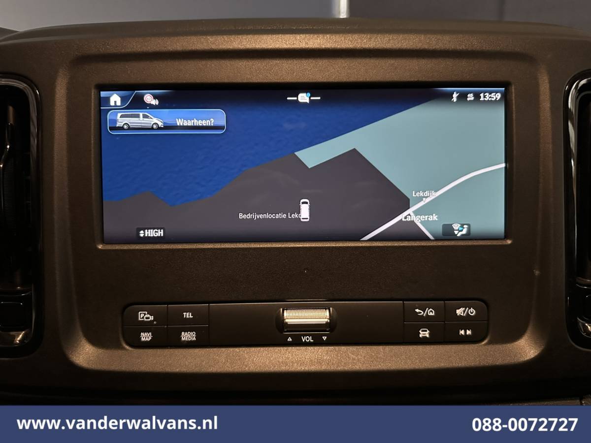 Mercedes-Benz Vito Mercedes-Benz Vito 116 CDI 164pk L2H1 2025 MODEL Euro6 Airco | Camera | Navigatie | Adaptieve Cruisecontrol Stoelverwarming, Parkeersensoren, Bijrijdersbank