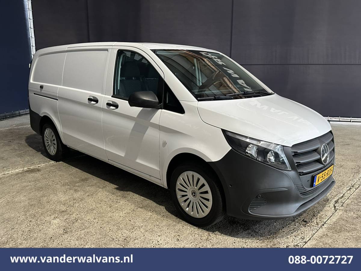 Mercedes-Benz Vito Mercedes-Benz Vito 116 CDI 164pk L2H1 2025 MODEL Euro6 Airco | Camera | Navigatie | Adaptieve Cruisecontrol Stoelverwarming, Parkeersensoren, Bijrijdersbank