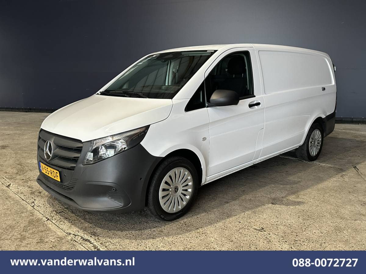Mercedes-Benz Vito Mercedes-Benz Vito 116 CDI 164pk L2H1 2025 MODEL Euro6 Airco | Camera | Navigatie | Adaptieve Cruisecontrol Stoelverwarming, Parkeersensoren, Bijrijdersbank