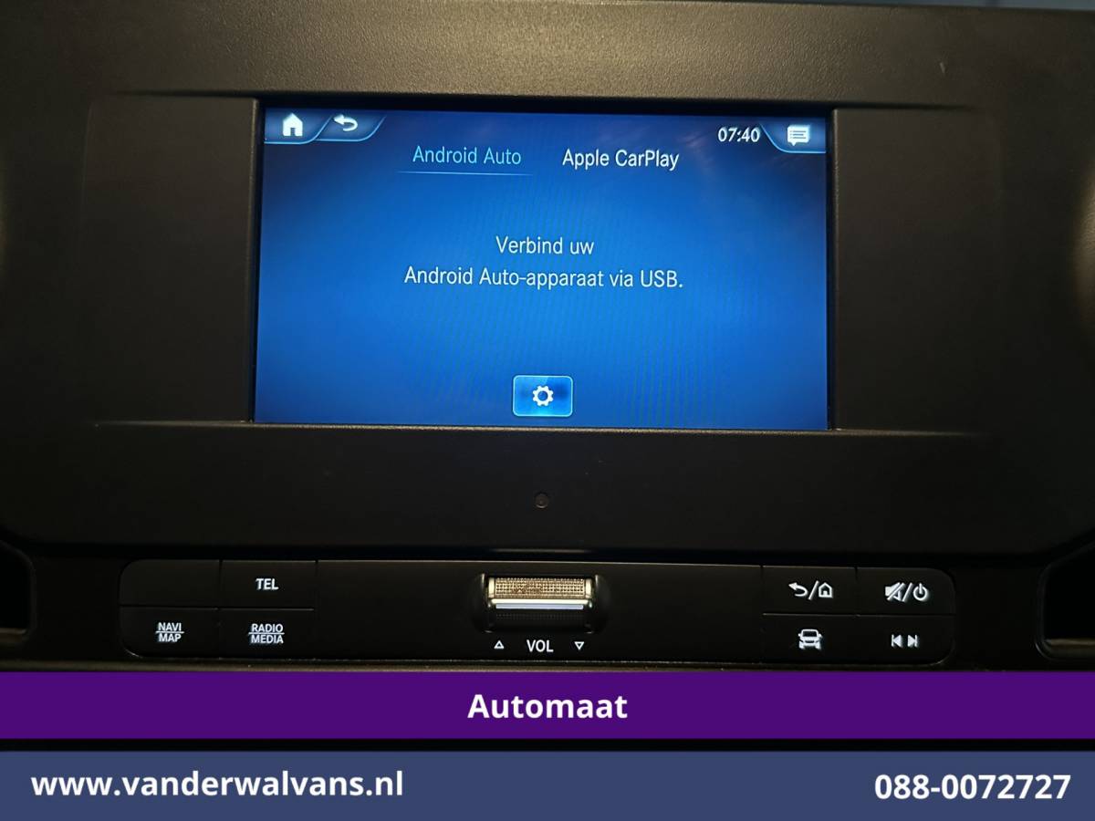 Mercedes-Benz Sprinter Mercedes-Benz Sprinter 317 CDI 170pk 9G-Tronic Automaat 3500kg Trekhaak L2H2 Euro6 Airco | Navigatie | Apple Carplay Android Auto, Bijrijdersbank