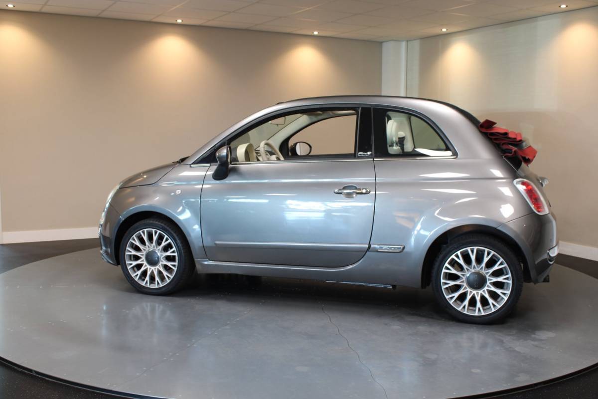Fiat 500C Fiat 500 C 0.9 TwinAir Lounge *Cabrio* Airco|PDC|NAP|Isofix|BT|16”|APK 2027!